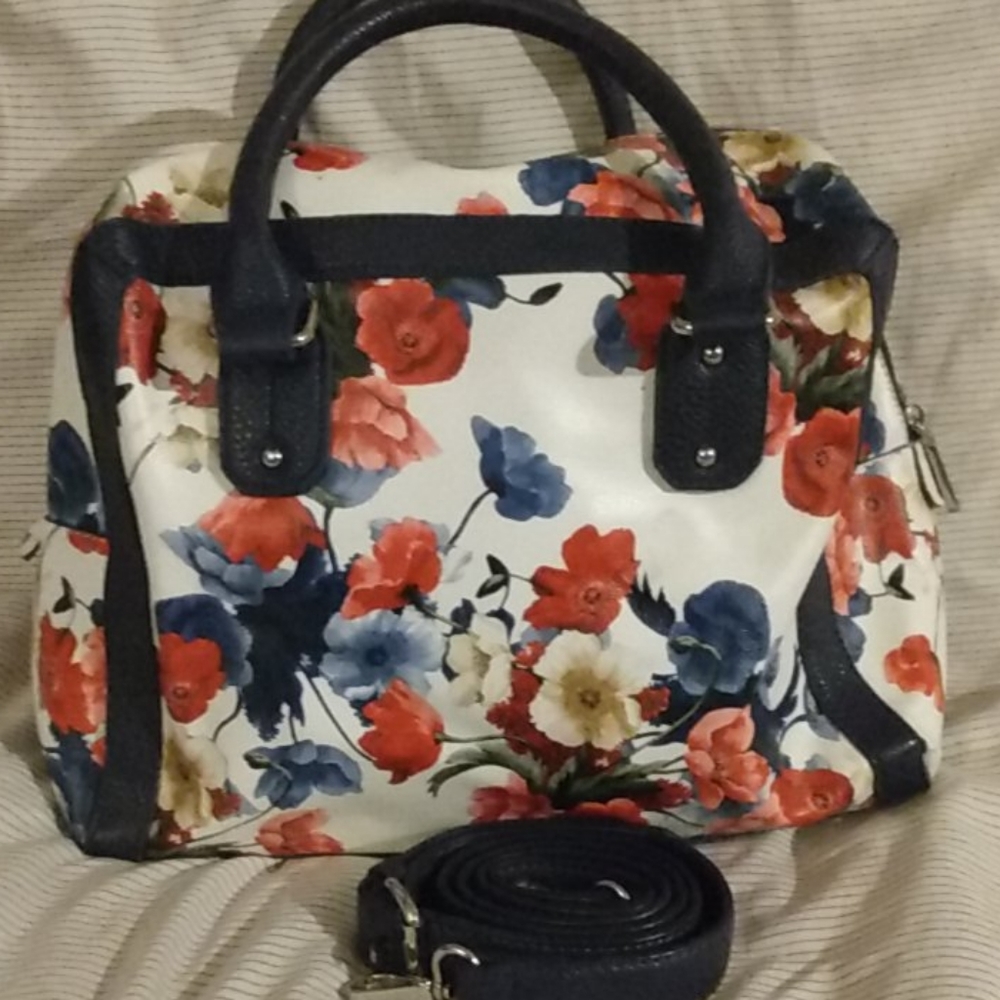 Floral purse